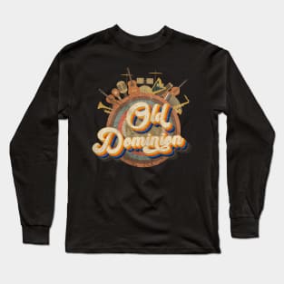 Retro Style Music Tour - Old Dominion Long Sleeve T-Shirt